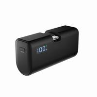 Vente en gros de batteries externes 20W 5000mAh 2 en 1 à charge rapide, best-seller, avec entrée/sortie USB-C rotative à 180 degrés