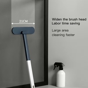 Multifunctional Cleaning Brush <b>Window</b> <b>Screen</b> Cleaning Brush Washing Equipment Cleaner with Sisal Bristles for Home Use - Product Image 2
