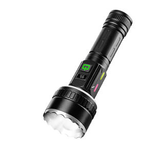 WOSEN Waterproof USB Rechargeable LED Flashlight High Lumen 15000+ IP65 Rated 400-500M Beam Distance Magnetic Base Heavy Duty - Product Image 1