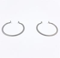 Factory Custom Stainless Steel Spring Ring Retaining Bearing Preload Coil Spring Rings OEM Snap Metal Spring Clip