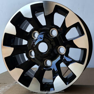 F80A32 16x7 18x8 5x165,1 Black Machine Face Boyida Old School Truck Suv <span class=keywords><strong>Pick</strong></span> <span class=keywords><strong>up</strong></span> Mags off Road Ruedas de aleación de aluminio - Product Image 3