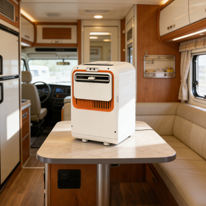 Aire Acondicionado Portátil Económico para Camping, Mini Aire Acondicionado de Bajo Consumo y Alta Capacidad, Enfriamiento de hasta 11 89 - Product Image 1
