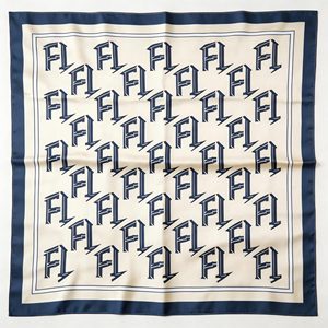 Custom Personalized 90 X 90 Digital Printed Elegant Silk Feeling Head <strong>Scarf</strong> Fashion Women <strong>Chiffon</strong> Silk Neck <strong>Scarf</strong> - Product Image 3
