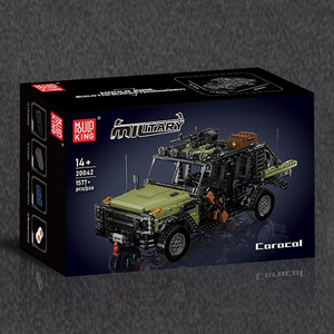 Moule Roi 20042 1577PCS <span class=keywords><strong>Militaire</strong></span> Série Caracal Chat Assaut Véhicule Building Block Modèle Technique Jouet Éducatif Festival Cadeau - Product Image 6