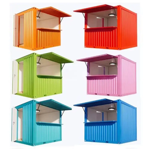 Maison conteneur préfabriquée, détachable, à installation rapide, pour bureau, balcon, café, magasin, haute performance coût-efficacité - Product Image 1