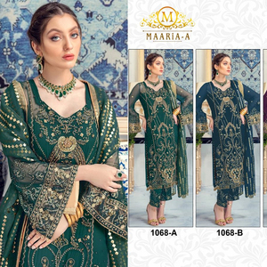 Robe de créateur de style Bollywood pour femmes 3 PCS tenue indienne pour chaque festival et fonction au prix de gros - Product Image 1