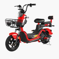 Prix Abordable 25 Nouvelles Petites Motos Électriques Festives 350W 48V Batterie Lithium 21 Vitesses Moto Légère Loisirs Fille Homme En Stock