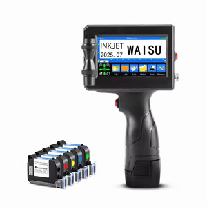 लेबल स्टिकर के लिए वासु 12.7 थर्मल प्रिंटर तारीख लोगो बार कोड इंकजेट प्रिंटर मशीन लकड़ी कार्टन - Product Image 3