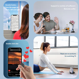 JX-06 akıllı uzaktan sayfa Turner TikTok kaydırma Clicker telefon standı şarj durumda 800mAh BT 5.3 kablosuz Selfie deklanşör kontrolü - Product Image 5