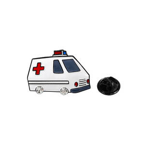 Alfiler <span class=keywords><strong>de</strong></span> solapa personalizado con dibujos animados serie médica insignia <span class=keywords><strong>de</strong></span> Metal jeringa kit médico <span class=keywords><strong>ambulancia</strong></span> alfileres esmaltados diamantes <span class=keywords><strong>de</strong></span> imitación - Product Image 3