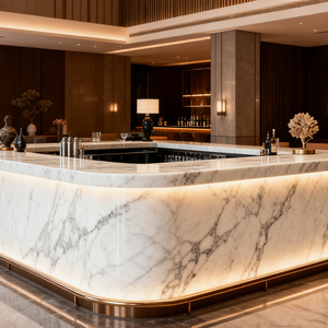 Piedra de Cuarzo Artificial Alaska Snow - Product Image 2