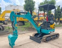 Mini excavadora Kubota u17 Precio barato mini excavadora usada Kubota Mini excavadora de segunda mano de 1,7 toneladas para la venta