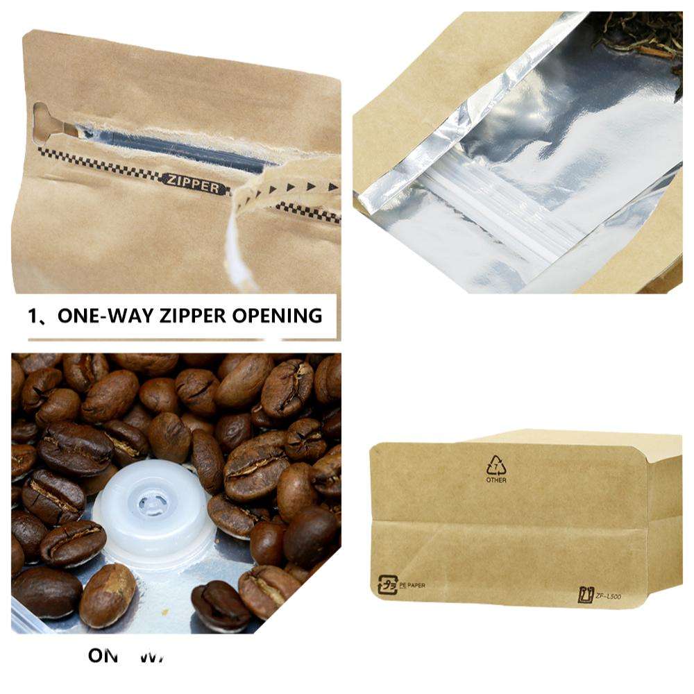coffee packaging paper
