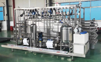 Machine de stérilisation et de pasteurisation de type plaque WZD UHT pour les industries de jus, de lait, de bière, d'œufs, de fermes, pompe principale 220V/380V PLC