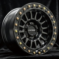 17 18 20Inch 6x139.7 Matte Black 4x4 SUV Off-road Truck Car Custom Forged Wheels Rims for Wrangler Tacoma F150 Raptor GMC Sierra