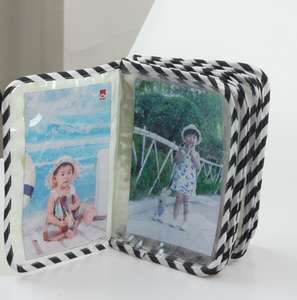 Memory And Friends Baby's My First Family, regalo reflexivo <span class=keywords><strong>para</strong></span> la ducha del recién <span class=keywords><strong>nacido</strong></span>, álbum de 4x6, libro de tela de fotos suave - Product Image 1