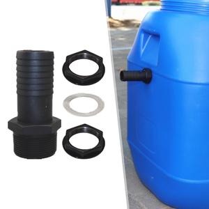 Raccord de conduit de baril durable de 38mm pour réservoirs d'eau IBC étangs barils de pluie connecteurs d'eau de jardin - Product Image 4