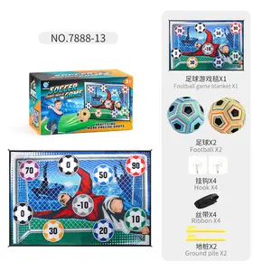 Soccer Ball Game Mat Set Soccer Ball Indoor Target Toss Party Game Brinquedos esportivos e presente para crianças
