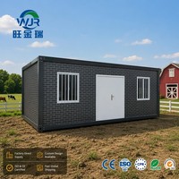 Maison préfabriquée de luxe, module habitable, bureau moderne en kit, conteneur détachable, structure en acier à vendre