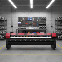 Máquina de Impresión Digital de Formato Ancho Automática de 3.2M (10 Pies) con Tinta Eco-Solvente para Pancartas y Sublimación de Vinilo XP600 I3200