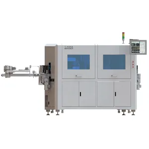 High Precision 360 Degree AI Visual Label Inspection Machine for Bottle Label Missing and Defective Label Checking