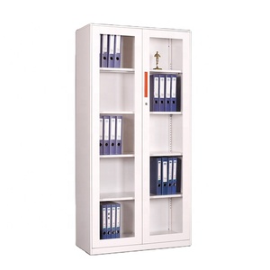 Office Equipment Combination 2 Door Small Storage Steel Filing <b>Cabinet</b> Glass Door Medical Storage Cupboard File <b>Cabinet</b> - Product Image 5