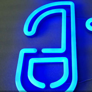 Enseignes néon LED personnalisées lumineuses, lettres néon ouvertes, éclairage publicitaire néon sur mesure, best-seller - Product Image 5