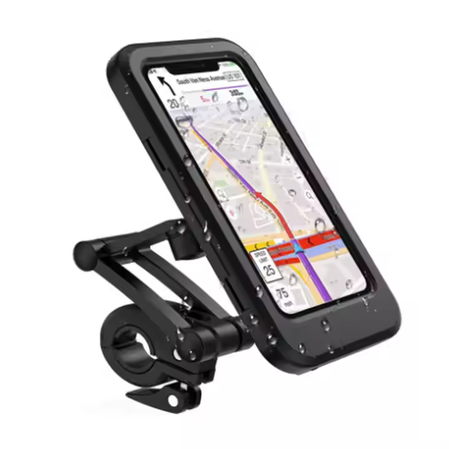 Mobile Phone Holder Handlebar Mount 360 Degree Bicycle Motorcycle Accessories Cell Mount Stand Waterproof Flexible Portable Bike