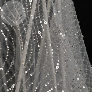 Váy Cưới Cô Dâu Đảo Trắng Thêu Đỏ Đính Cườm Vải Baser Lưới Ren Cho 2020 Váy Thanh Lịch Ksni1816-1 - Product Image 2