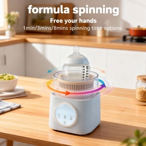 Scaldabiberon Elettrico Intelligente <span class=keywords><strong>in</strong></span> Plastica Senza BPA con Controllo della Temperatura e Funzione di Sterilizzazione per l'Allattamento Domestico del Bambino - Product Image 2
