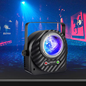 Equipo de iluminación de escenario LED 2 en 1, haz de patrón de agua RGBW, luces con cabezal móvil para fiestas en habitaciones privadas - Product Image 3