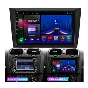 Installazione Autoradio VW GOLF 5 MK5 Install 2 DIN GPS 