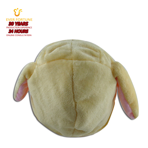 Chapeau de lapin amusant à oreilles mobiles, en peluche douce, avec cache-oreilles, chapeau interactif à longues oreilles pour l'hiver, costume pour enfants et adultes, cadeau de cosplay - Product Image 3