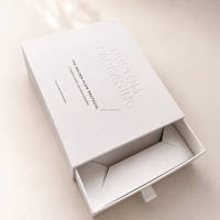 Boîte personnalisée pour gloss à lèvres avec insert découpé, emballage coulissant pour flacon d'huile et coffret de parfum roll-on, idéal pour kit de beauté et kit PR
