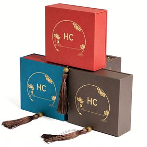 Boîte à Bracelets de Luxe Coulissante, Boîte de Rangement à Bijoux, Pochette en Velours, Estampage à Chaud, Logo Personnalisé, Fournisseur Direct d'Usine OEM - Vente Chaude - Product Image 6