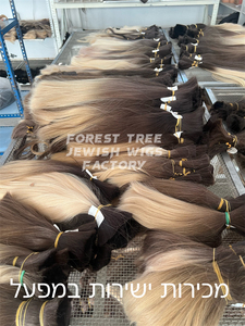 Cheveux européens bouclés blonds personnalisés, perruques vierges juives à dentelle frontale, perruque transparente sans colle, pouvant être séparée n'importe où, longue longueur - Product Image 6