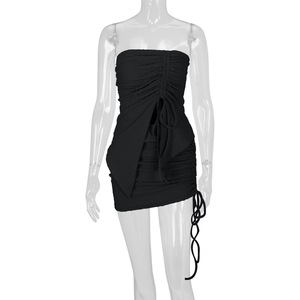 Elegante Vestido Ajustado de Malla <span class=keywords><strong>para</strong></span> Mujer, Diseño sin Tirantes, Cintura Alta, Sexy, Transpirable, Informal, <span class=keywords><strong>para</strong></span> Fiesta o Cumpleaños - Product Image 6