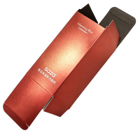 Boîtes cadeaux pliantes personnalisées imprimées, emballage de luxe avec gaufrage, boîte en carton avec revêtement UV spot, boîte en papier pour collier, ensemble cosmétique