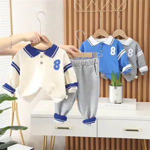 Good style toddler boys clothing sets fall baby clothing sets for boys