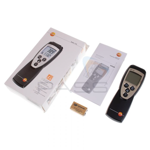 Testo 110 High ABS <b>Electronic</b> Single Channel <b>Thermometer</b> with LCD Display Sound Alarm Contact Type and 1 Year Warranty - Product Image 2