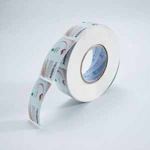 Étiquettes adhésives personnalisées pour pots de bougies noirs, bouteilles de parfum et d'aromathérapie, autocollants blancs imperméables en rouleau - Product Image 4