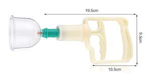 Vente en gros 12 pièces ensembles de ventouses en plastique jetables pour thérapie musculaire sous vide <span class=keywords><strong>Hijama</strong></span> Massage du corps/du dos vente en gros de ventouses en plastique - Product Image 3