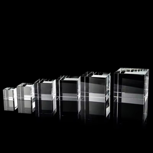Honor Of <strong>Crystal</strong> Wholesales Blank <strong>K9</strong> 3D Laser Surface Engraving <strong>Crystal</strong> Cube Souvenir Gift Manufacture Supplier - Product Image 2