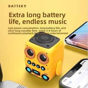 Nuevo Altavoz Bluetooth con Diseño de Búho, Bonito y Animado, Batería de 400 mAh, Portátil, Resistente al Agua, Regalo, Pequeño, de ABS - Product Image 3