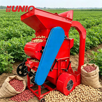 Décortiqueuse d'arachides à moteur haute productivité et économe en énergie, machine agricole écologique pour décortiquer les cacahuètes 700 kg/h