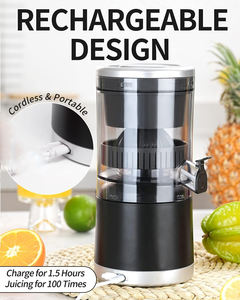 Exprimidor de Naranjas Eléctrico Multifuncional, Máquina de Jugos Personal Recargable por USB, Exprimidor de Cítricos Portátil para Naranjas - Product Image 3