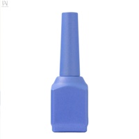 Nouveau design 2026 avec logo OEM, flacon de vernis à ongles gel 15 ml, couleur unique, flacon unique, contenants vides pour vernis à ongles et huile, avec couvercles et pinceaux