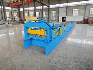 바닥 데크 시트 만들기 기계 루핑 롤 성형 컬러 스틸 기계 - Product Image 2