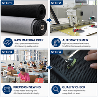 Gant réutilisable en polyester électrostatique pour l'élimination des poils de chat et de chien, personnalisable avec logo OEM/ODM pour canapé, tapis, vêtements et siège de voiture