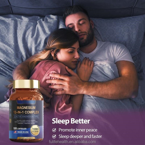 Capsules de glycinate de magnésium, complément alimentaire à base de plantes pour un sommeil sain, capsules de <span class=keywords><strong>bisglycinate</strong></span> de magnésium pur, soutien immunitaire au magnésium - Product Image 3